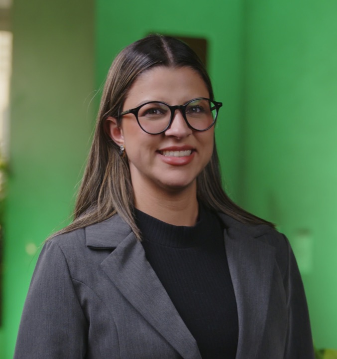 Enza Rafaela, professora do workshop